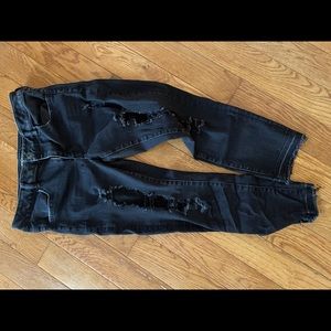 American Eagle crop jeggings size 12